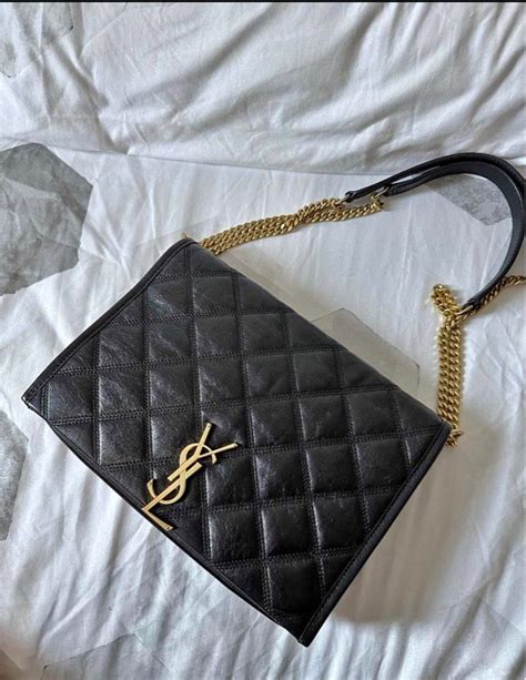 ysl becky bag review.